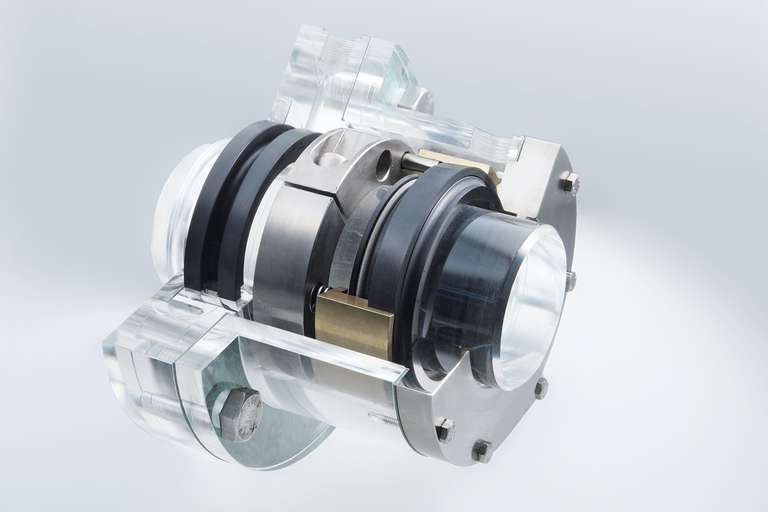 Stevenrohrdichtung für Turbine