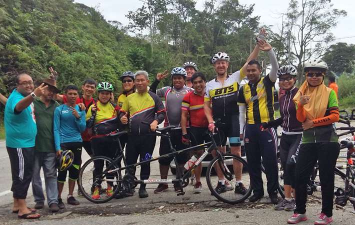 Cycling for a good cause