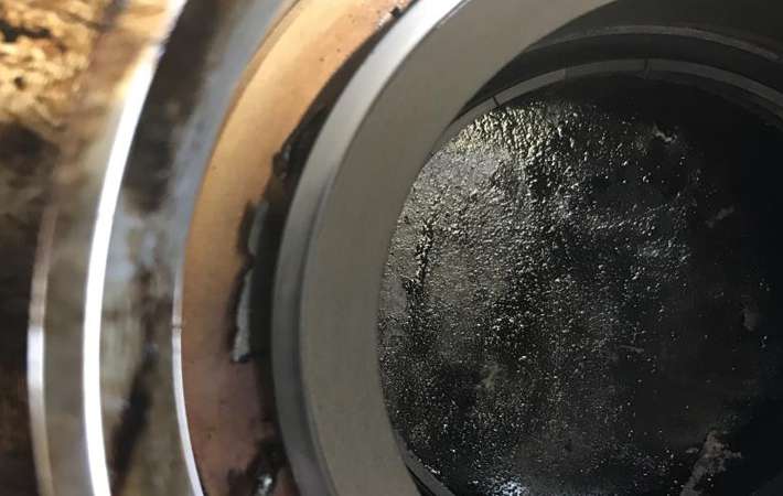 Single seal HRS with DiamondFace for a multi-phase pump